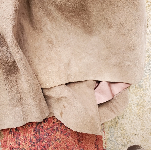 Maglia Fine Leathers suede lined skirt sz 8 - Picture 8 of 8